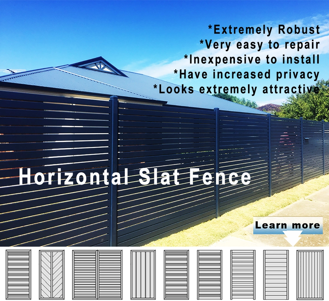 Aluminum Metal Fence & Gate for Residential/Garden