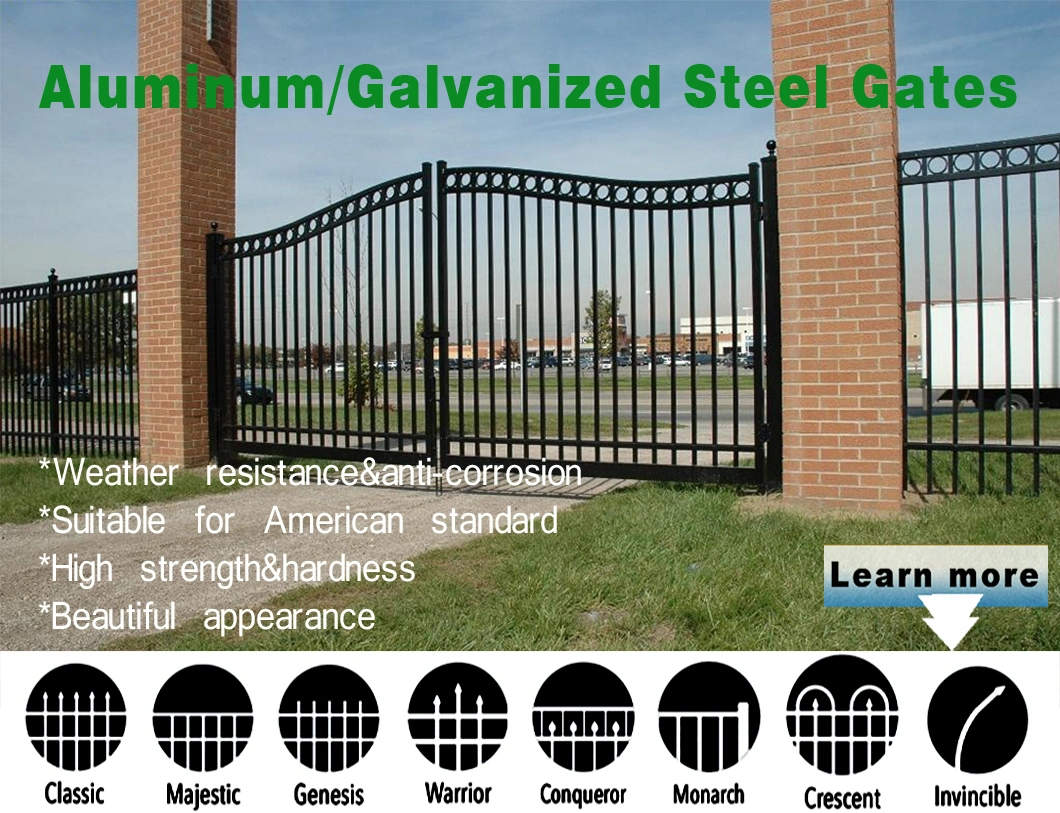 Hot Sale Wrought Iron Gate Designs