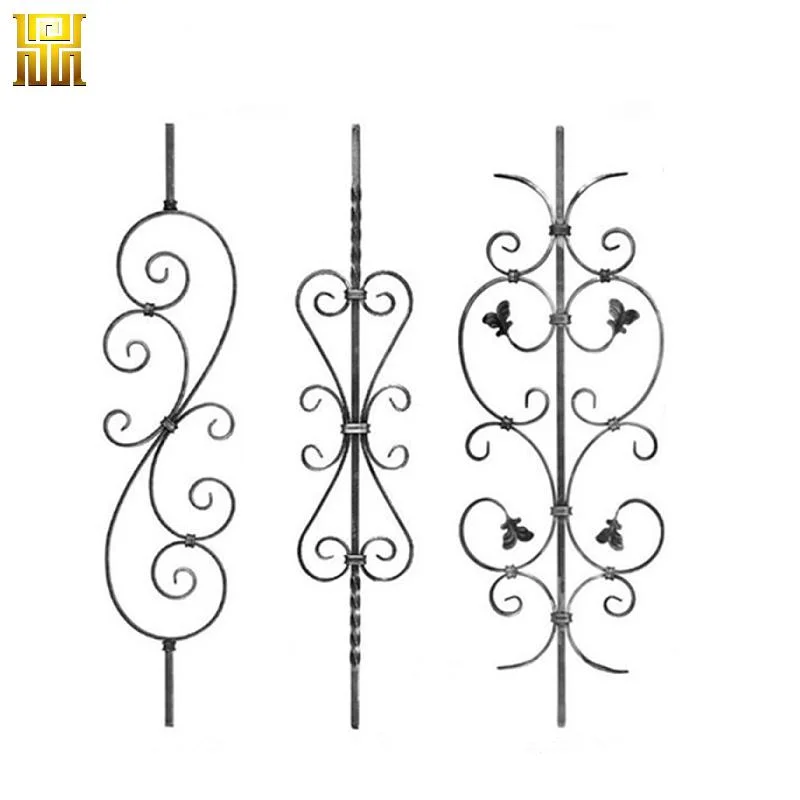 Chinese Decorative Wrought Iron Balustrades