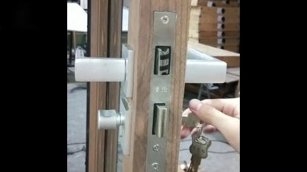 Recinzione in alluminio con cancello in metallo di lusso antico con elevata sicurezza domestica
