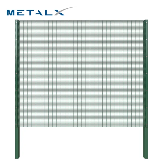 Recinzione ferroviaria anti-arrampicata del Sud Africa verniciata a polvere Clear View 358 all'ingrosso realizzata in rete metallica saldata per elevata sicurezza/protezione